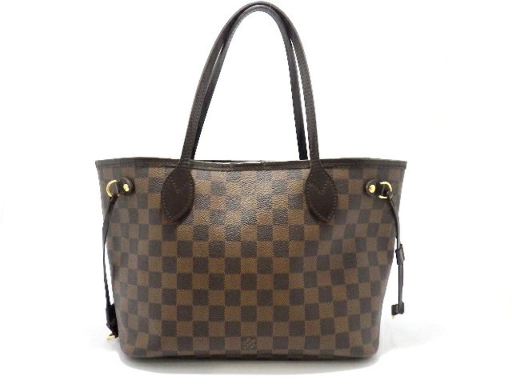 LOUIS VUITTON Neverfull Tote Bag Damier